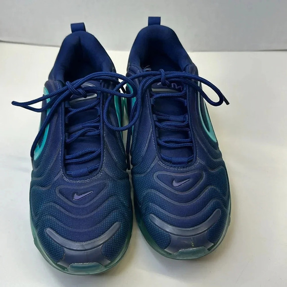 Nike Men’s Air Max 720 Nightshade Blue Teal Sneakers Tennis Shoes Size 8.5